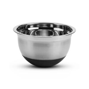 Bunke med silikonbotten 1,5L Rostfritt stål