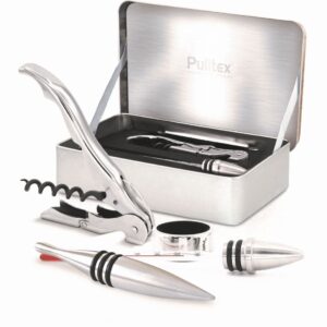 Vinöppnare med 4 delar Rostfritt stål Pwc, Pulltex.