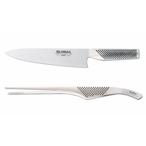 Knivset 2-delar Kockkniv G-2 + Pincett GS-28 Global