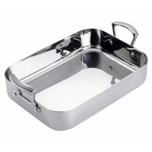 Ugnsform med handtag 35x24cm Rostfritt stål Fusion 5, Scanpan.