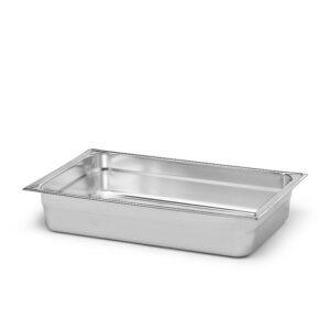 Kantin GN 1/1-100 utan handtag Rostfritt stål 18/10 Patina.