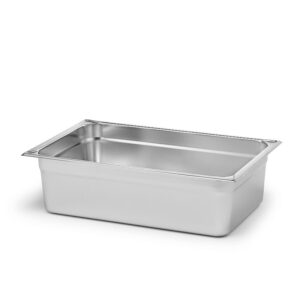 Kantin GN 1/1-150 utan handtag Rostfritt stål 18/10 Patina.