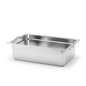 Kantin GN 1/1-150 med handtag Rostfritt stål 18/10 Patina.