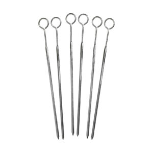 Grillspett 250mm Rostfritt stål Exxent.