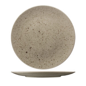 Flat tallrik coupe 270mm Lifestyle Natural Benedikt
