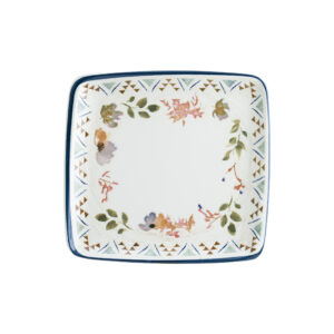Flat tallrik rektangulär 150x140mm Spring Bonna