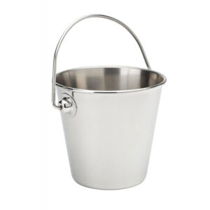 Minihink med handtag rostfritt stål 9cm 32cl