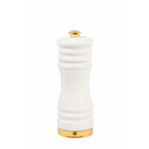 Saltkvarn 15cm matt vit Bok München, Zassenhaus.