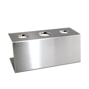 Struthållare för 3 strutar rostfritt stål