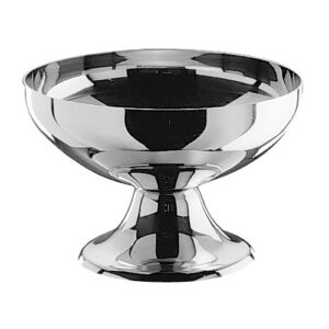 Glasscoupe låg 100mm Rostfritt stål Pintinox.