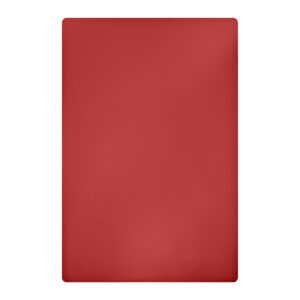 Skärbräda 50x35cm röd Polyeten.