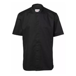 Kockrock Herr C52 med kort ärm, Svart, Segers