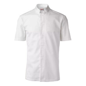 Kockrock Herr C52 med kort ärm, Vit, Segers