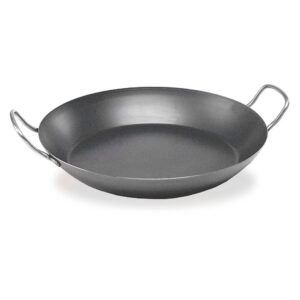 Paellapanna 42cm Kolstål Agnelli