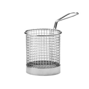 Minifritöskorg rund 90mm, Patina