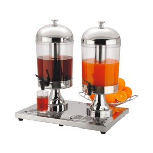 Juicedispenser dubbel 2x8L Sunnex