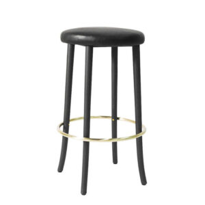 Barpall fotring i mässing brunolja tjära Piruett Gemla