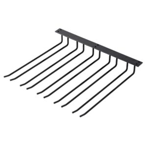 Glashängare tak svart 50cm Lido