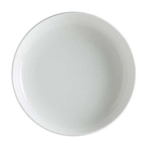 Flat tallrik med hög kant 180mm Bonna White Pot