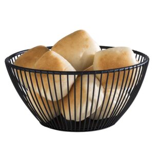 Brödkorg svart metall 17,5x8cm APS