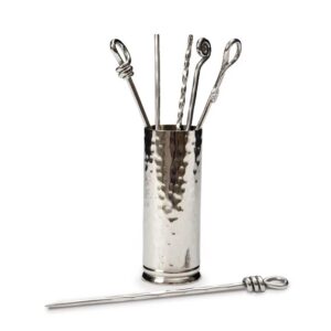 Cocktailpinnar i rostfritt 6-pack