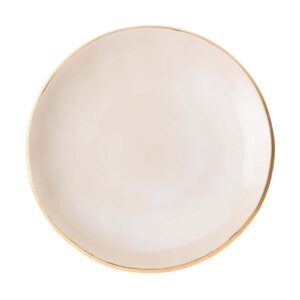 Tallrik fl.280mm Edge Ivory Gold