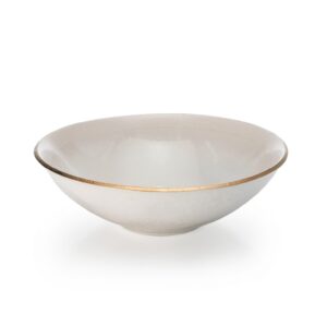 Skål 190mm Edge Ivory Gold