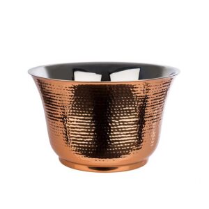 Champagneskål d.330mm hamrad koppar