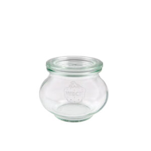 Glasburk Weck elegant 220ml utan lock (60 mm)