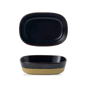 Skål rekt.170x120x50mm Cinnamon Brown