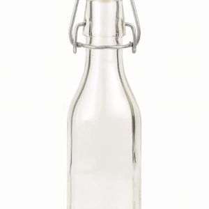Glasflaska m. bygel 250ml