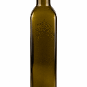 Glasflaska 25cl grön inkl.kapsyl