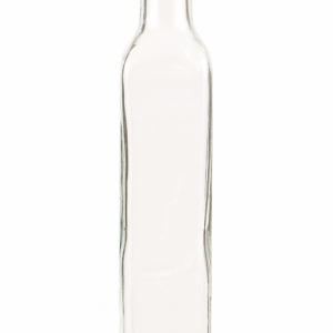 Glasflaska 25cl klar inkl.kapsyl